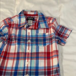 OshKosh Boys 2T Short-Sleeve Button Down Shirt